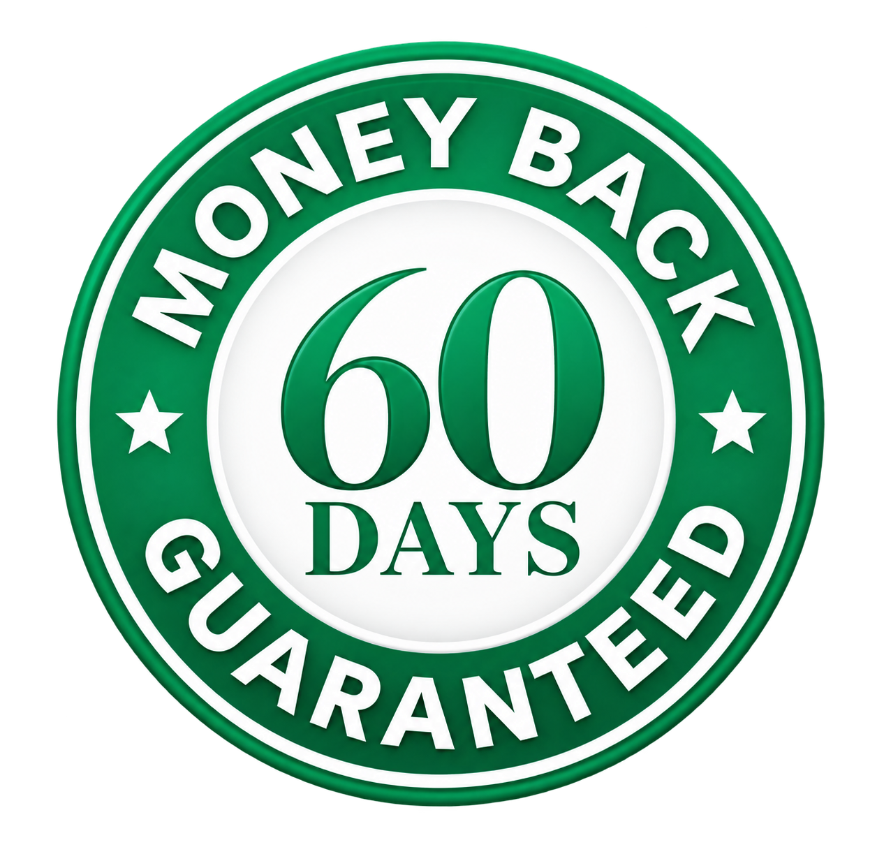 60 Day Money Back Guarantee